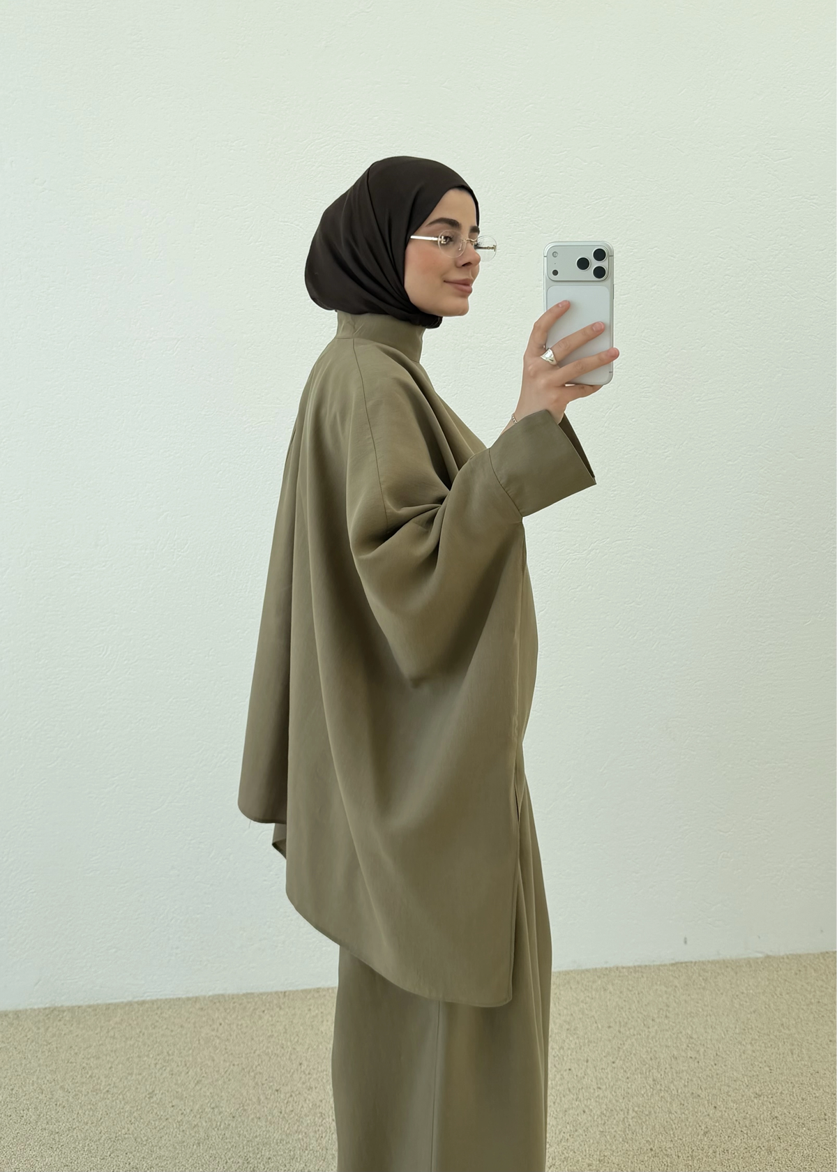 The Layer Set in Olive - REVA Essentials 01